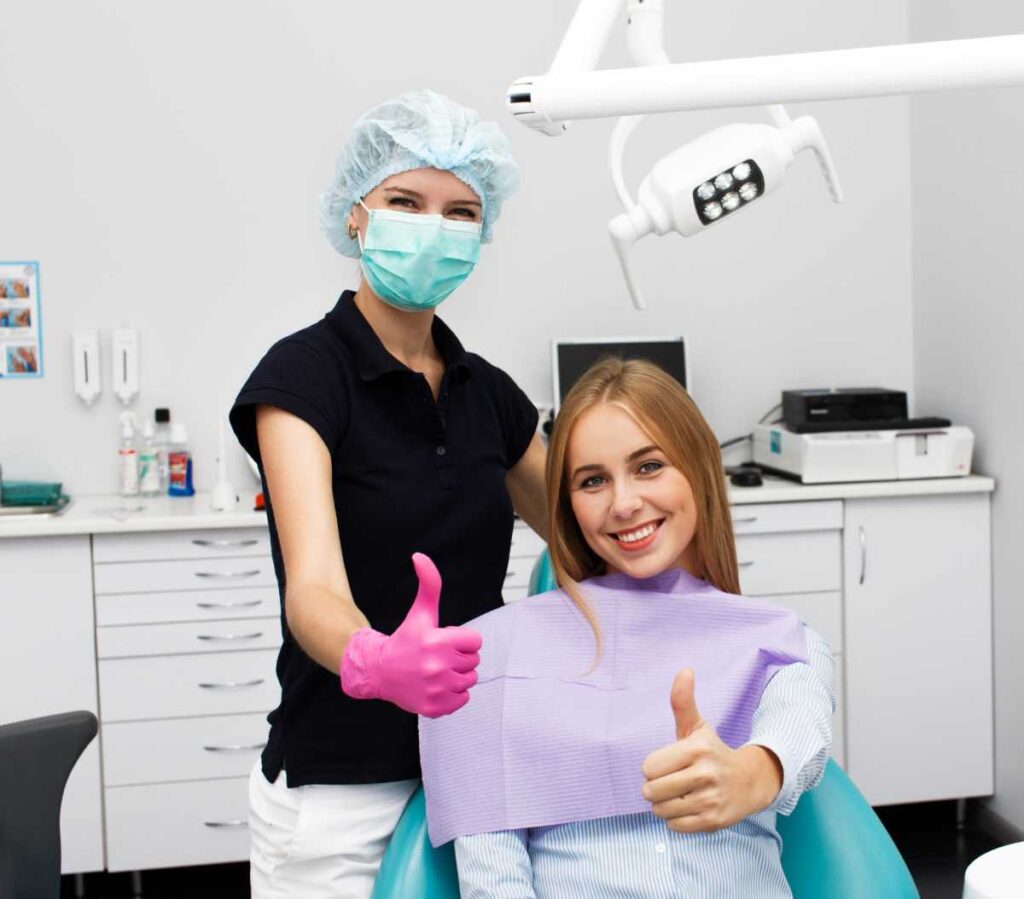 Happy Patient With doctor